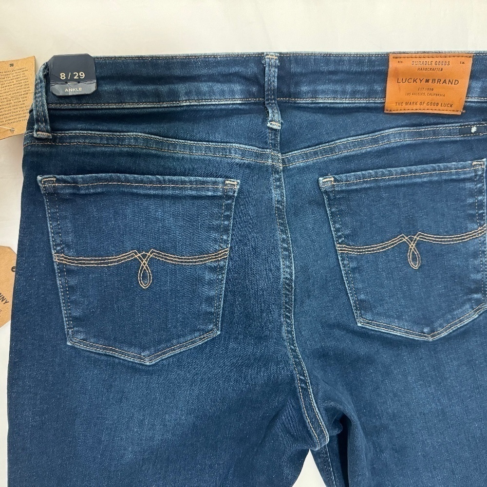Lucky Brand JEANS. Size 8/29. straight ankle NWT - Picture 7 of 12